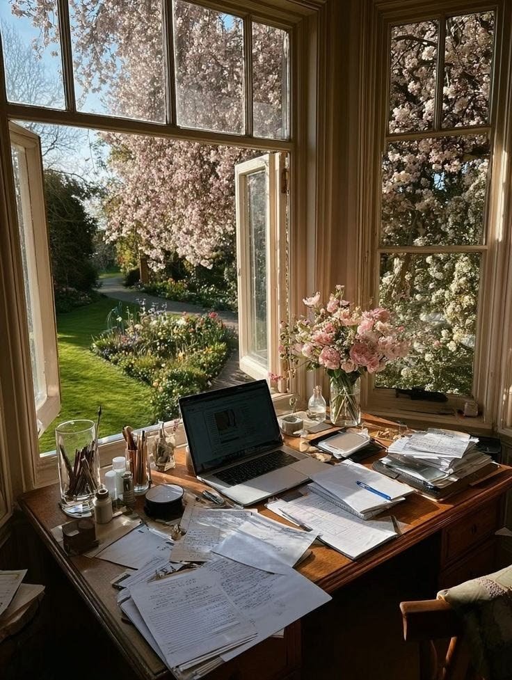Soft natural light falling across a quiet room
